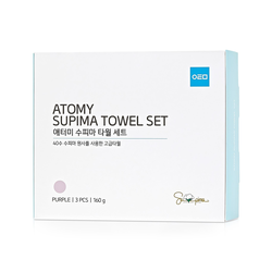 Атоми Набор из 3х полотенец Супима 3 шт. (40 х 86 см)