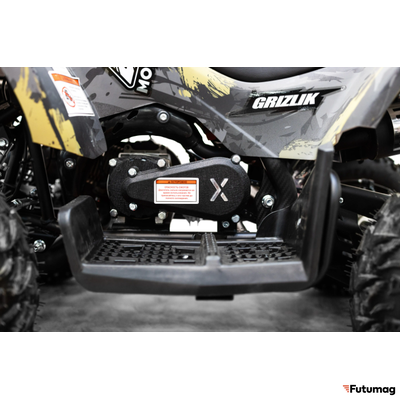 Детский квадроцикл MOTAX GRIZLIK MINI ES BW желтый