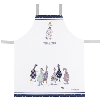 ФАРТУК "ГУСИ" белый с пропиткой.