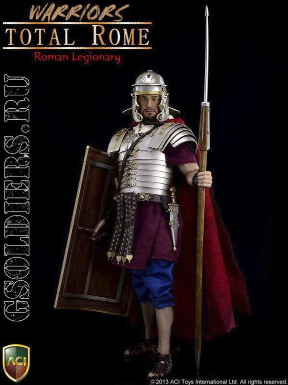 Античность и средневековье - фигура "РИМСКИЙ ЛЕГИОНЕР" ACI Toys 1/6 ...