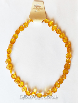 Б-161. Бусы из янтаря