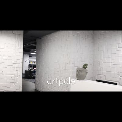 Гипсовая панель SPACE + LED артикул D-0006