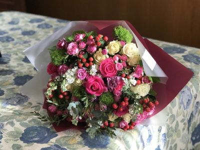 Оформление номера в гостинице цветами № 1493