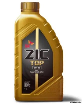 ZIC TOP LS SAE 5W30 1L мотор. синт. SN, C3 VW 504 00, VW 507 00