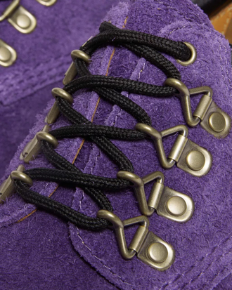 Полуботинки Dr Martens 8053 Suede Shoes фиолетовые
