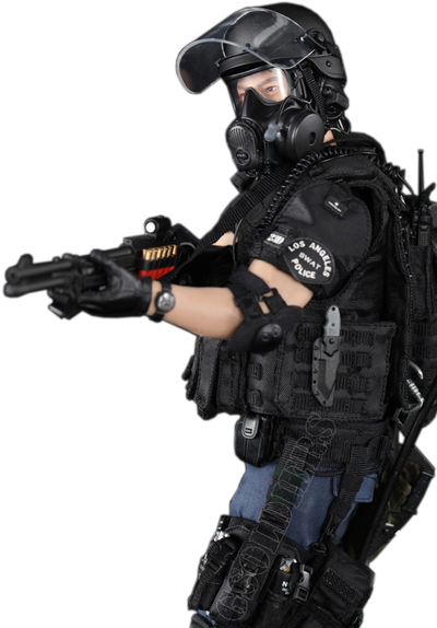 Боец SWAT - Коллекционная фигурка 1/6 LAPD SWAT 3 