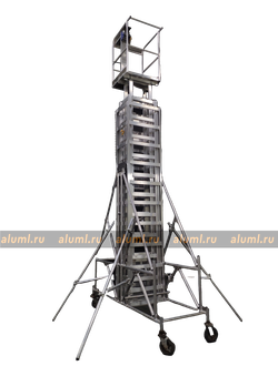 Телескопический мачтовый подъемник ТЕМП-8Н