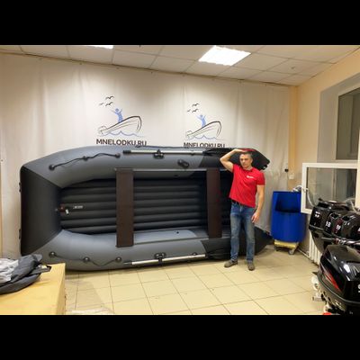 Моторная лодка Таймень RX 4100 НДНД графит/черный