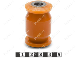 Сайлентблок рычага подвески Полиуретан 55-06-014 (PU54/M72/оранжевый) (9010-050500)