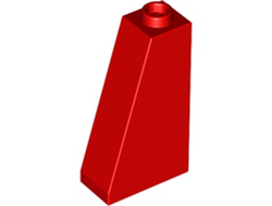 Slope 75 2 x 1 x 3 - Hollow Stud, Red (4460b 4162628 6315483)