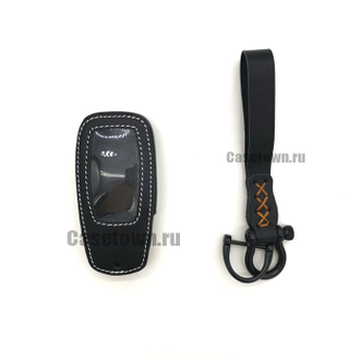 Чёрный чехол на ключ Mercedes "Freedom" w222 с 2017