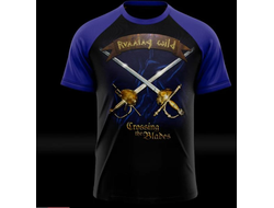 RUNNING WILD - CROSSING THE BLADES T-SHIRT футболка