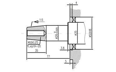 Двигатель дизельный 192FA (B-тип, вал конус) - T3