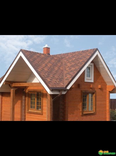 Гибкая черепица Ruflex Runa (Руфлекс Руна) цвет: Терракота