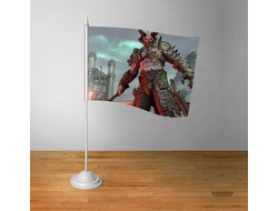 Флажок настольный Doom/ Дум №2