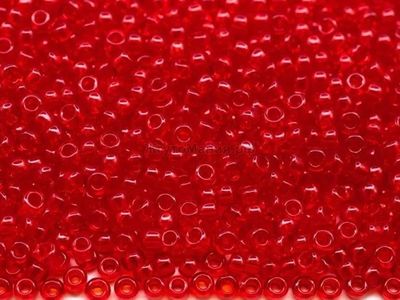 Toho 15/0 0005B Transparent Siam Ruby / Прозрачный Сиамский рубин