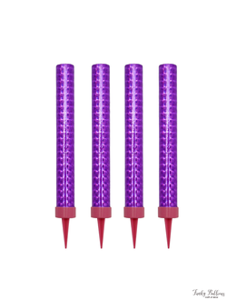 Фонтан 30 сек. Розовое пламя.