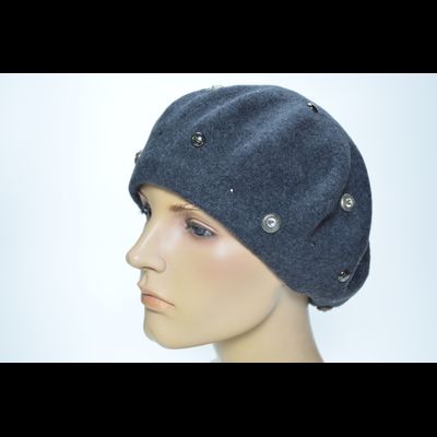 Vizio Италия берет 3633 фетровый антрацит