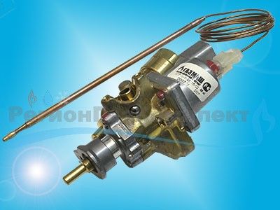 Кран горелок пода и гриля DARINA GM441, 442, мод. GM341 с г/к. термостат. (КТГ-11-Y-95) 2-ход.