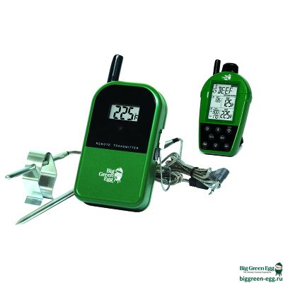 Термометр беспроводной дистанционный, 2 щупа BigGreenEgg