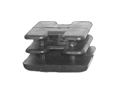 Пластиковая заглушка 25х25 мм. внутренняя