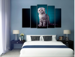 Модульная картина "Позирует"