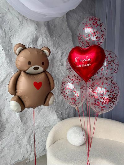Набор шаров на 14 февраля: Вдохновение любви