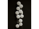 Гирлянда "Тайские белые шарики" 2.5 м, белый теплый свет