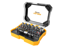Набор вставок (бит) 1/4", PH, PZ, Hex, Torx, Slotted, TorxTR, 28 предметов TOLSEN TT20376