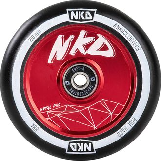 Купить колесо NKD Metal Pro (Red) 100 для трюковых самокатов в Иркутске