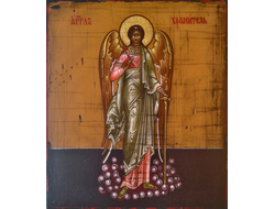 Ангел-Хранитель. Рукописная икона.