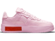 Кроссовки Nike Air Force 1 Fontanka Foam Pink (W) розовые  вид сбоку