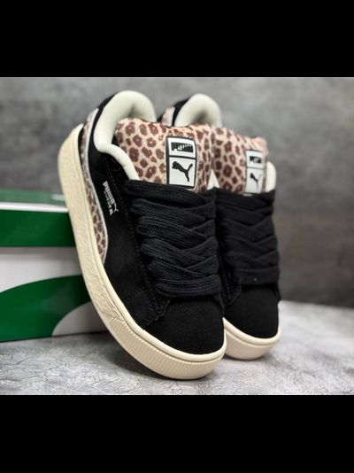 Кроссовки Puma Suede XL Black Animals Leopard