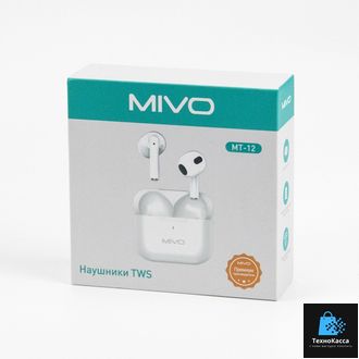 Беспроводные наушники MIVO MT- 12 Bluetooth 5.3 с микрофоном