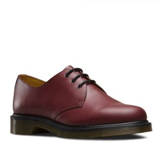 Обувь Dr. Martens 1461 Plain Welt Smooth Hf бордовые мужские