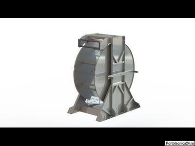 Барабан ручной для рук. дл. 20м 2&quot; (кр.)  2&quot;г; 2&quot; г. 10 бар