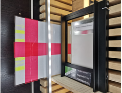 Зеркало матовое б/ц  (сатинированное) 4мм