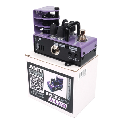 AMT Bricks Vt-Lead - одноканальный ламповый гитарный преамп (эмуляция VHT) [без БП]
