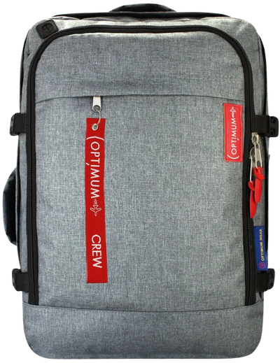 Рюкзак Сумка Чемодан ручная кладь 55х40х20 Optimum Air RL, серый