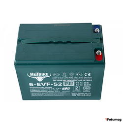 Тяговый аккумулятор RuTrike 6-EVF-52 (12V52A/H C3)