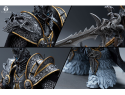 Артас Менетил, Король-Лич (серия Warcraft) - Коллекционная фигурка 1/12 SCALE Frost Knight (TT001) - TITAN Toys