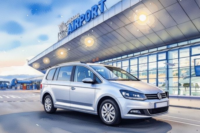 Комфортабельный автомобиль для поездки в Раздельную