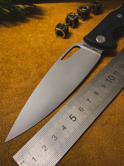 Складной нож Кайман EVO сталь K110, рукоять G10, цвет черный