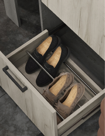 Эдинбург Прихожая *С 1000х2000х355 Железный камень/Крафт серый