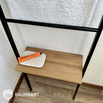 Стеллаж лесенка для ванной комнаты