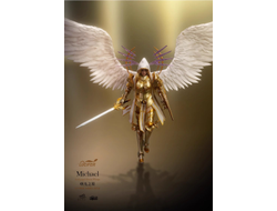 Архангел Михаэль в золотом - Коллекционная фигурка 1/12 SCALE Dawn Wings Golden Armor Archangel (LXF2311A) - Lucifer