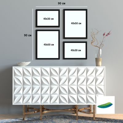 Набор из 4-х постеров «Мысли о Венеции» из коллекции «Города Европы».