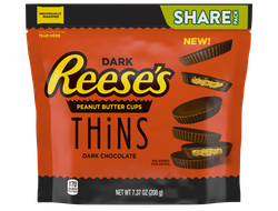 Reese`s Peanut butter Thins Dark 208 г