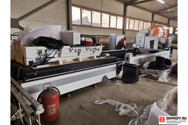 Запуск станка со сменными столами