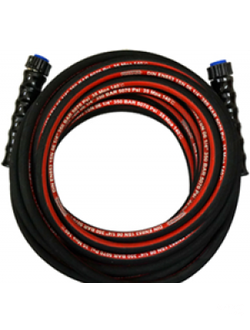 Шланг ВД гайка-гайка, 2SN-06, 450 бар, 15 м, двухоплеточный